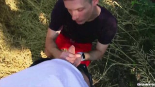 CZECH HUNTER 454 – Amateur euro str8 dude sucks cock